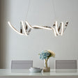 Munich LED Horizontal Chandelier // Chrome  | Finesse -  Home Elegance USA