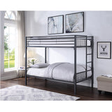 Acme - Gelsey Twin Bunk Bed 37800 Sandy Black Finish