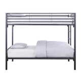 Acme - Gelsey Twin Bunk Bed 37800 Sandy Black Finish