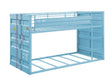 Cargo Twin/Twin Bunk Bed 37810 Aqua Finish | Acme | Home Elegance USA