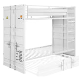 Acme - Cargo Twin/Twin Bunk Bed 37880 White Finish