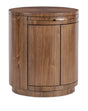 Eleana Round Nightstand Medium Wood - Dark Brown by Hooker Furniture - View 1