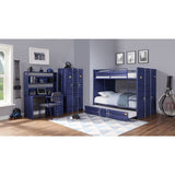 Cargo Twin/Twin Bunk Bed 37900 Blue Finish | Acme - 37900 - Home Elegance USA - 3