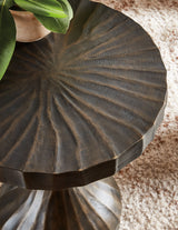 Commerce And Market Ferrous Accent Table - Bronze by Hooker Furniture - View 2