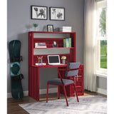 Acme - Cargo Writing Desk W/Hutch 37917 Red Finish