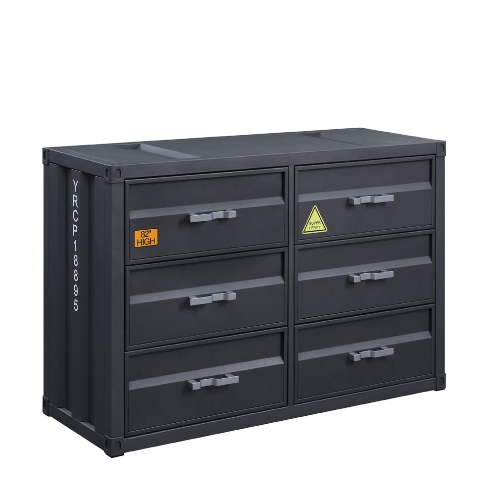 Cargo Dresser 37955 Gunmetal Finish | Acme - 37955 - Home Elegance USA - 2