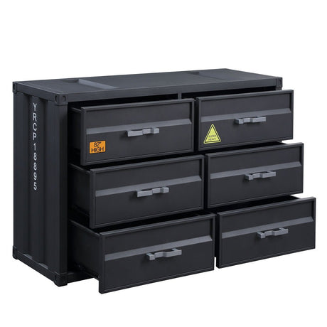 Cargo Dresser 37955 Gunmetal Finish | Acme | Home Elegance USA