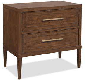 Cashiers Bedside Chest Chestnut - Dark Brown by Hooker Furniture - View 1