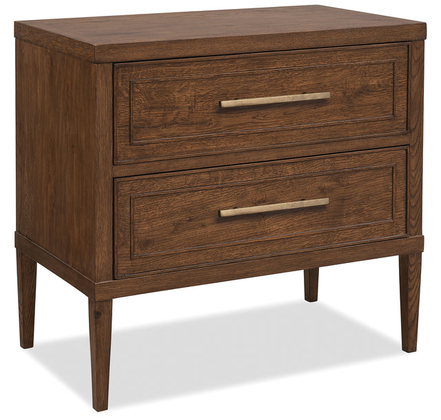 Cashiers Bedside Chest Chestnut - Dark Brown by Hooker Furniture - View 1