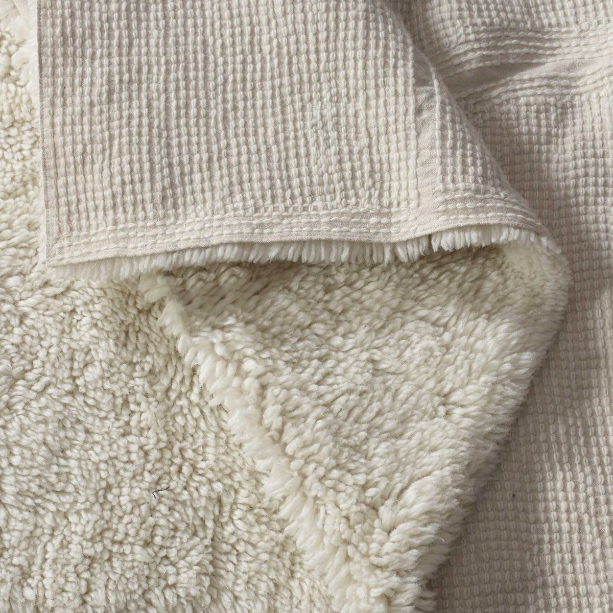 Miramar Cozy Shag 9 X 12 Rug - White by Uttermost - View 3