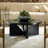 Nadette Coffee Table Espresso - Black by Uttermost - View 2