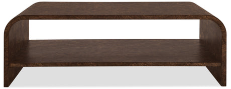 Archives Coffee Table Classic Walnut - Dark Brown by Hooker Furniture - View 2