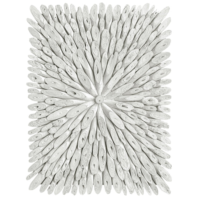 Bahama Wood Wall Decor - White by Uttermost - View 1