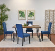 Ashzo 5-Piece Dining Set, Hairpin Dining Table with 4 Chairs, 3 Color Options - sold by Home Elegance USA