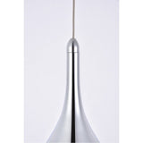 Amherst Led 1 - Light Pendant In Chrome | Elegant Lighting | Home Elegance USA