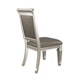 1958S Bevelle Glam Silver Wood Side Chair (Set Of 2) - 1958S | Homelegance | Home Elegance USA