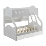 Acme - Grover Twin/Full Bunk Bed 38160 White Finish