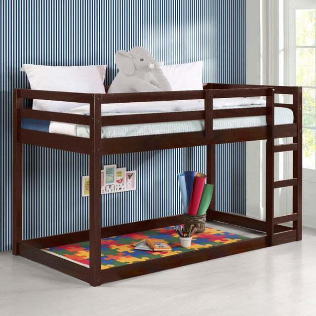 Acme - Gaston Twin Loft Bed 38185 Espresso Finish