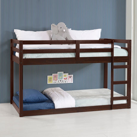 Acme - Gaston Twin Loft Bed 38185 Espresso Finish