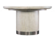 Modern Mood Round Dining Table With 1-18" Leaf - Beige by Hooker Furniture - View 1