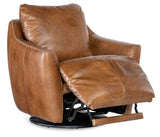 Beau Swivel With Power Footrest - Light Brown by Hooker Furniture - View 6