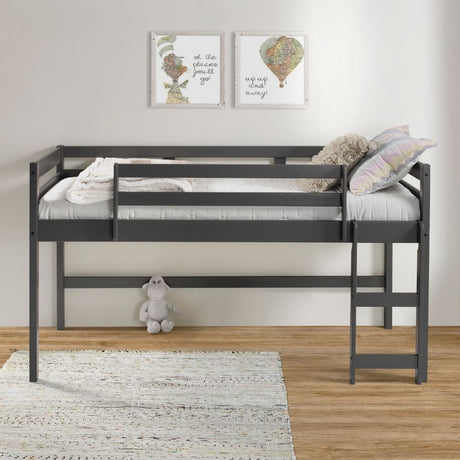 Acme - Lara Twin Loft Bed 38255 Gray Finish