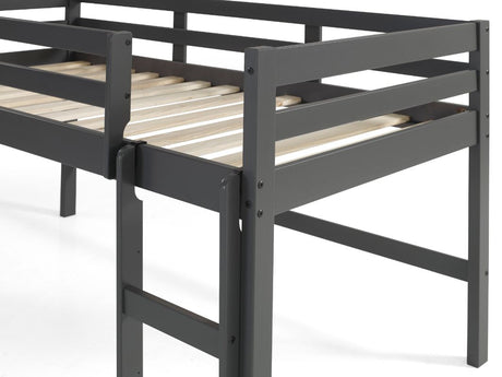 Acme - Lara Twin Loft Bed 38255 Gray Finish