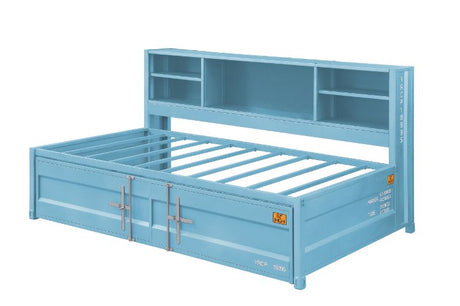 Acme - Cargo Daybed W/Trundle (Twin) & Storage 38265 Aqua Finish