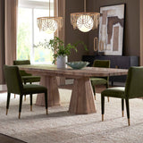 Caledon Reclaimed Dining Table Oak - Light Brown by Uttermost - View 2