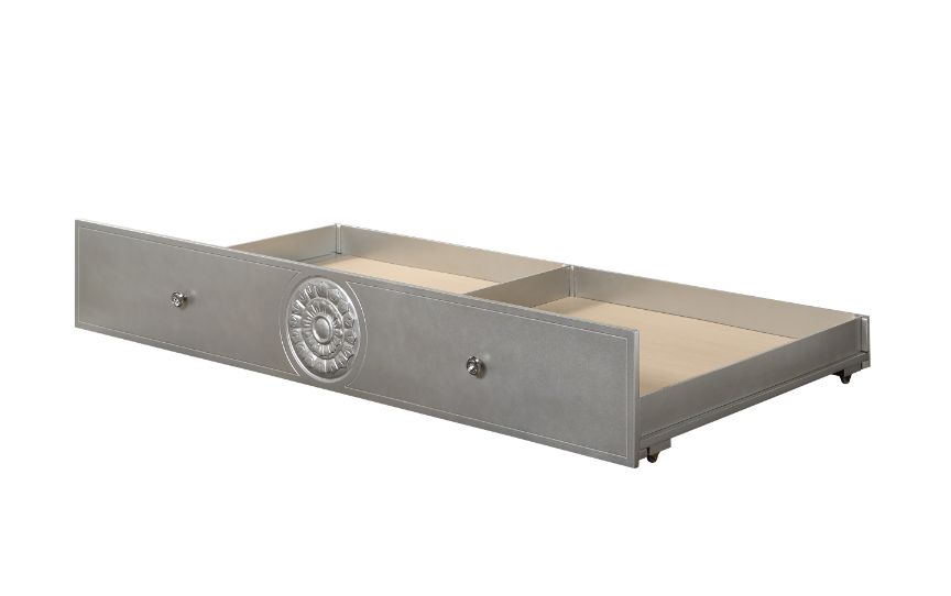 Acme - Varian Trundle (Twin) 38333 Silver Finish