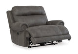 Ashley Gray Austere Zero Wall Recliner - Faux Leather - 3840152 - Home Elegance USA - 2