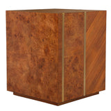 Seven Wonders Wooden Side Table - Dark Brown by Uttermost - View 4