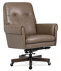 Lenora Swivel Tilt Executive Chair - Dark Brown by Hooker Furniture - View 1