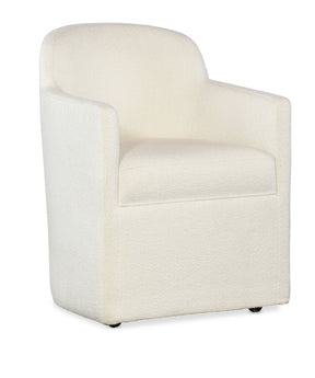 Commerce And Market Izabela Upholstered Arm Chair - White by Hooker Furniture - View 1