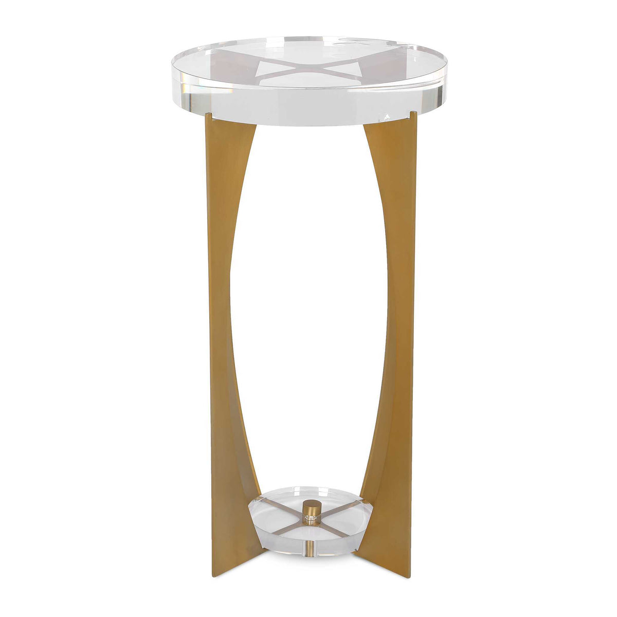 Kolkata Accent Table Brass - Gold by Uttermost - View 1