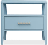 Commerce And Market Sola One-Drawer Nightstand - Light Blue by Hooker Furniture - View 3