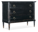 Charleston Three Drawer Chest, Armoire Base - Black by Hooker Furniture - View 1