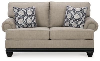 Ashley Alloy Elbiani Loveseat - Chenille | Home Elegance USA