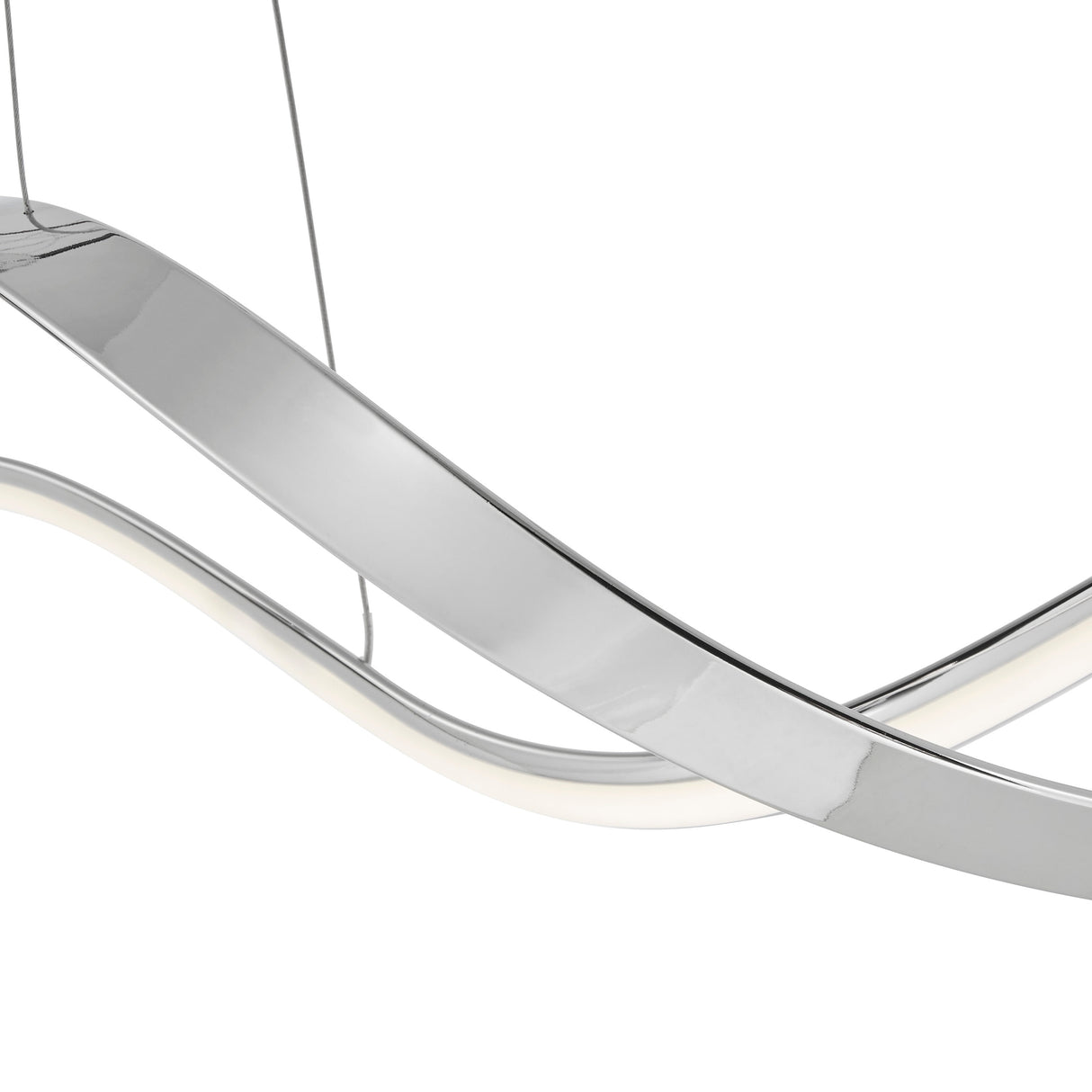 Xiamen LED Adjustable Chandelier // Chrome  | Finesse -  Home Elegance USA