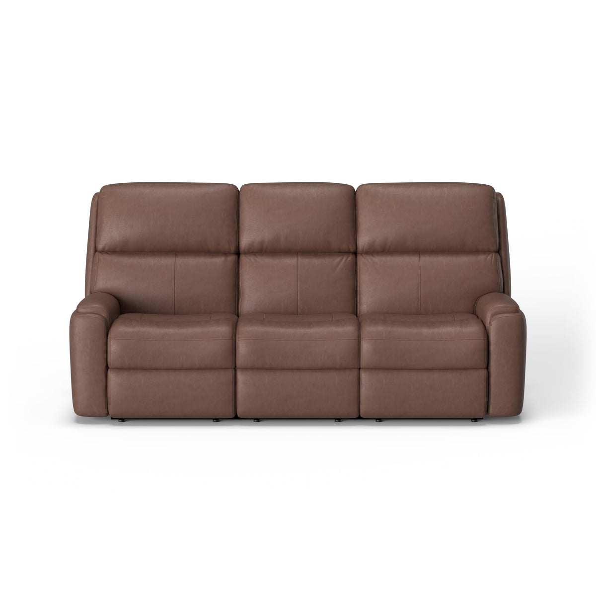 Rio Transitional Leather Reclining Sofa | Flexsteel