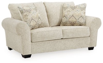 Ashley Ivory Haisley Loveseat - Chenille - 3890135 - Home Elegance USA - 1