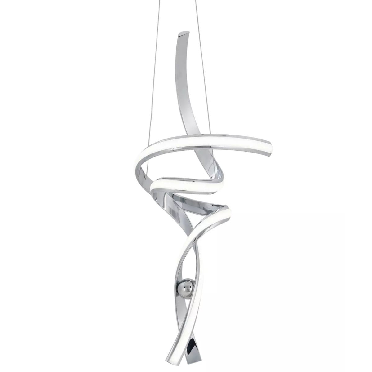 Hamburg LED Chandelier // Chrome  | Finesse -  Home Elegance USA
