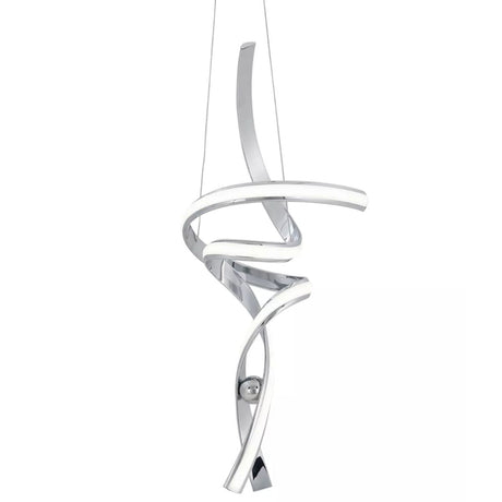 Hamburg LED Chandelier // Chrome  | Finesse -  Home Elegance USA