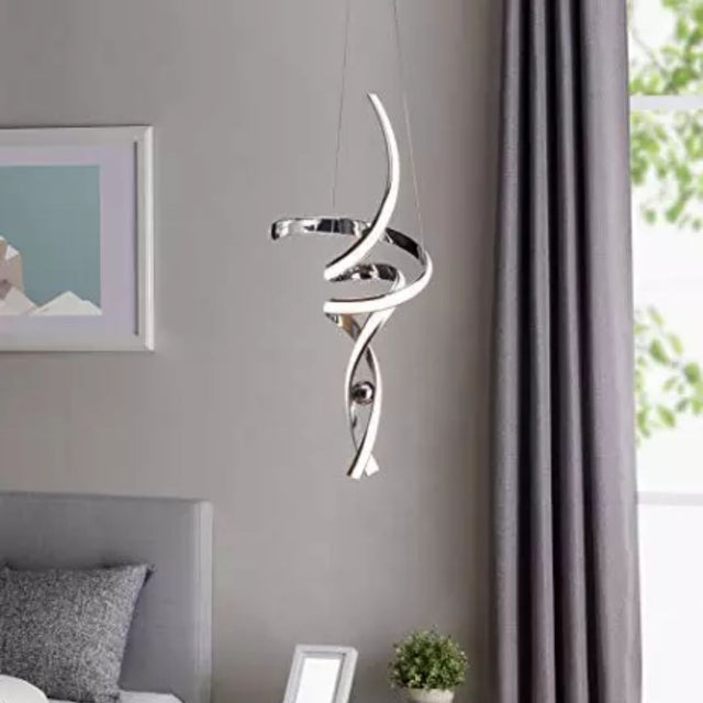 Hamburg LED Chandelier // Chrome  | Finesse -  Home Elegance USA