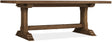 Driftwood Rectangular Dining Table With Two Leaves Medium Wood - Dark Brown by Hooker Furniture - View 1
