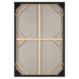 Fair Trade Geometric Abstract Art Black / Brown / Gray / Green - Black / Light Brown by Uttermost - View 6