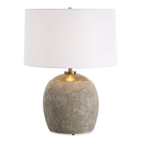 Raylan Textured Table Lamp - Gray by Uttermost - View 1