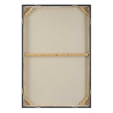 Folding Time Framed Abstract Art Black / Brown / Gray / White - Black / Gray by Uttermost - View 5