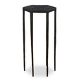 Aviary Hexagonal Accent Table - Black by Uttermost - View 1