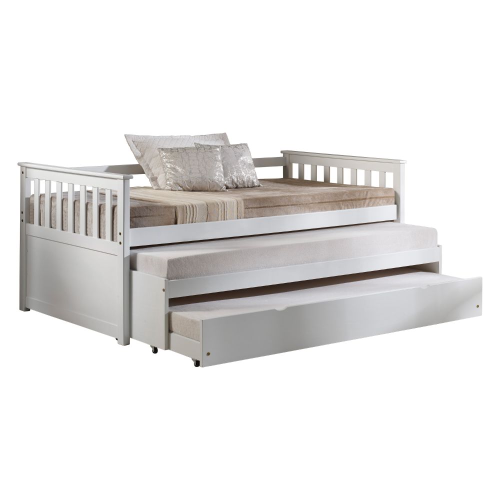 Acme - Cominia Daybed (Twin) 39080 White Finish